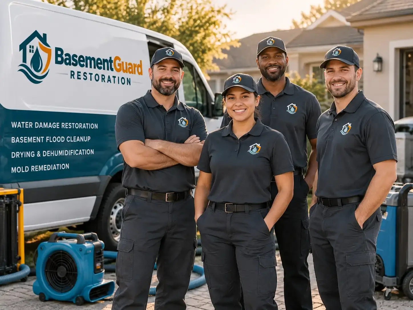 Basement Water Damage Restoration company in Lyons, KS